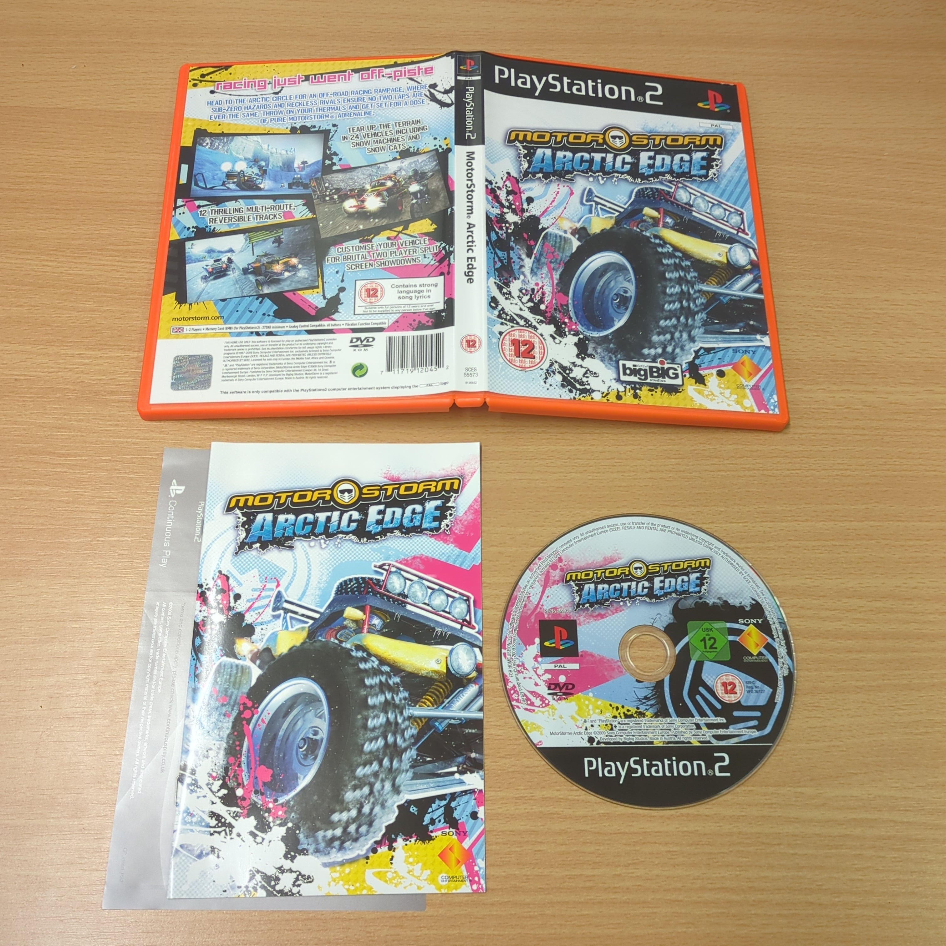 MotorStorm: Arctic Edge Sony PS2 game MotorStorm: Arctic Edge Sony PS2 game
